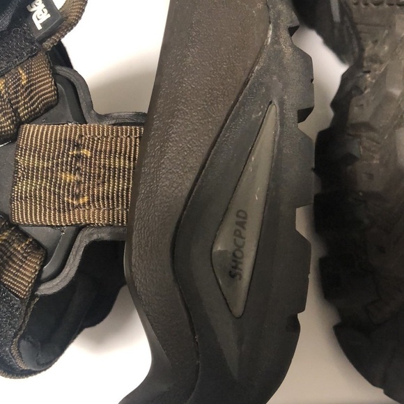 Teva brown sports sandals with Velcro fasteners unisex and very comfortable - Picture 4 of 11